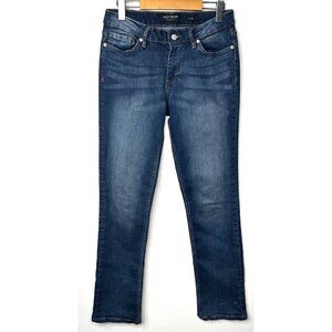 Lucky Brand Womens Jeans Straight Mid-Rise Stretch Preppy Denim Blue Size 8/29L